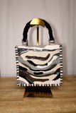 Light Monochrome Bamboo Tote