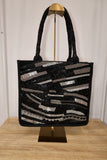 Dark Monochrome Tote