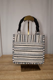 Light Monochrome Bamboo Tote