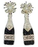 CHEERS Champagne Earrings