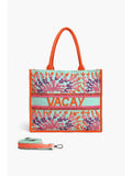 Vacay Print Tote Bag